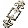 Regal Palmette Cartouche - STL 3D Model for CNC