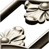 Regal Palmette Cartouche - STL 3D Model for CNC