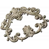 Рокайльный картуш для ЧПУ - 3D модель STL для фрезера