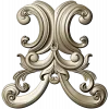 Baroque Acanthus Cartouche STL for CNC Milling
