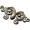 Baroque Acanthus Cartouche for CNC (STL 3D model)