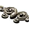 Baroque Acanthus Cartouche for CNC (STL 3D model)
