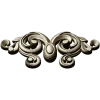 Baroque Acanthus Cartouche for CNC (STL 3D model)