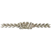 Floral Laurel Bouquet STL for CNC - Decorative Horizontal Applique