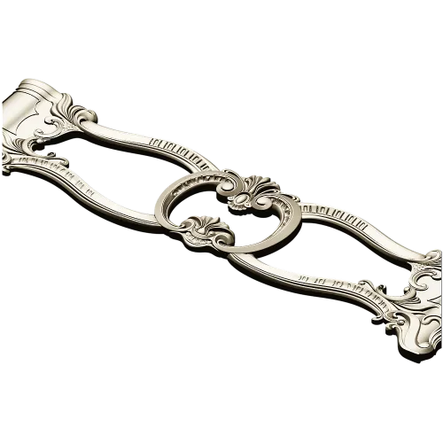 Rococo Oval Cartouche STL for CNC Milling