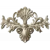 Baroque Floral Cartouche STL for CNC Milling