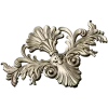 Baroque Floral Cartouche STL for CNC Milling