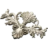 Baroque Floral Cartouche STL for CNC Milling