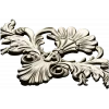 Baroque Floral Cartouche STL for CNC Milling