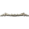 Rococo floral swag 3D model STL for CNC