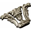 Baroque Corner Acanthus STL