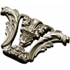 Baroque Corner Acanthus STL