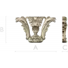 Baroque Corner Acanthus STL