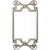 Ornate Rococo Vertical Frame STL for CNC