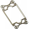 Ornate Rococo Vertical Frame STL for CNC