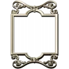 Ornate Rococo Vertical Frame STL for CNC