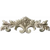 Rococo floral cartouche STL for CNC