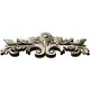 Rococo floral cartouche STL for CNC