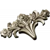 Rose Acanthus Crest - STL 3D model for CNC carving