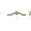 Rococo Acanthus Crest STL 3D Model for CNC