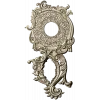 Baroque Rosette Applique STL for CNC