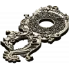 Baroque Rosette Applique STL for CNC