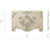 Baroque Acanthus Cartouche STL