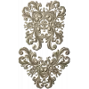 Baroque Acanthus Cartouche - High-Relief STL Model for CNC