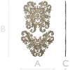 Baroque Acanthus Cartouche - High-Relief STL Model for CNC