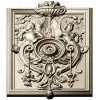 Cherubic Medallion Relief STL