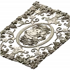 Rose Medallion Vine Panel - STL 3D model for CNC milling
