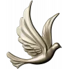 Dove Relief STL - Decorative 3D Model for CNC
