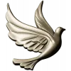 Dove Relief STL - Decorative 3D Model for CNC
