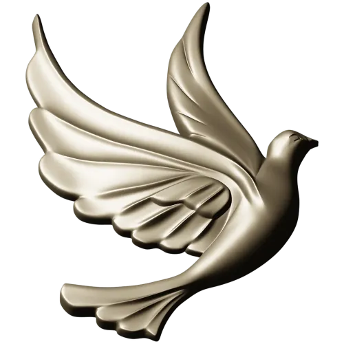 Dove Relief STL - Decorative 3D Model for CNC