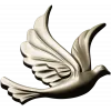 Dove Relief STL - Decorative 3D Model for CNC