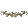 Shell & Acanthus Horizontal Applique STL 3D Model for CNC