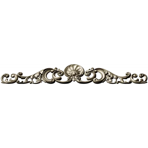 Baroque Shell Crest STL for CNC Router