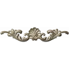 Shell Rocaille Applique - 3D STL model for CNC milling