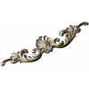 Shell Rocaille Applique - 3D STL model for CNC milling