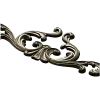 Rococo Acanthus Cartouche STL 3D model for CNC