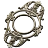 Baroque Acanthus Medallion - STL 3D model for CNC