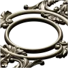 Baroque Acanthus Medallion - STL 3D model for CNC