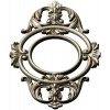Baroque Acanthus Medallion - STL 3D model for CNC