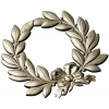 Laurel Wreath Relief STL for CNC