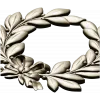 Laurel Wreath Relief STL for CNC