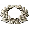 Laurel Wreath Relief STL for CNC