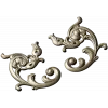 Рокайльные угловые накладки - 3D модель STL для ЧПУ