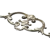 Флорентийский картуш - декоративная 3D модель STL для ЧПУ