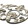 Baroque Shell Cartouche - STL 3D Model for CNC