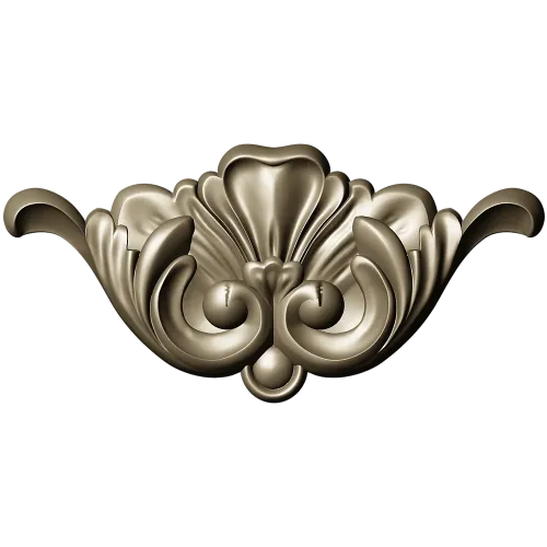 Барочный картуш для ЧПУ - декоративная STL 3D модель